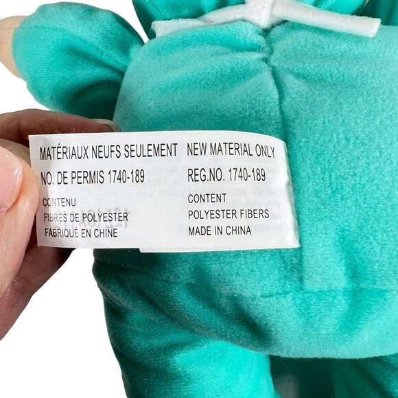 My Sweet Love 10" Soft Baby Doll Pacifier Butterfly Unicorn Bib Blue Vinyl Face - Picture 4 of 11